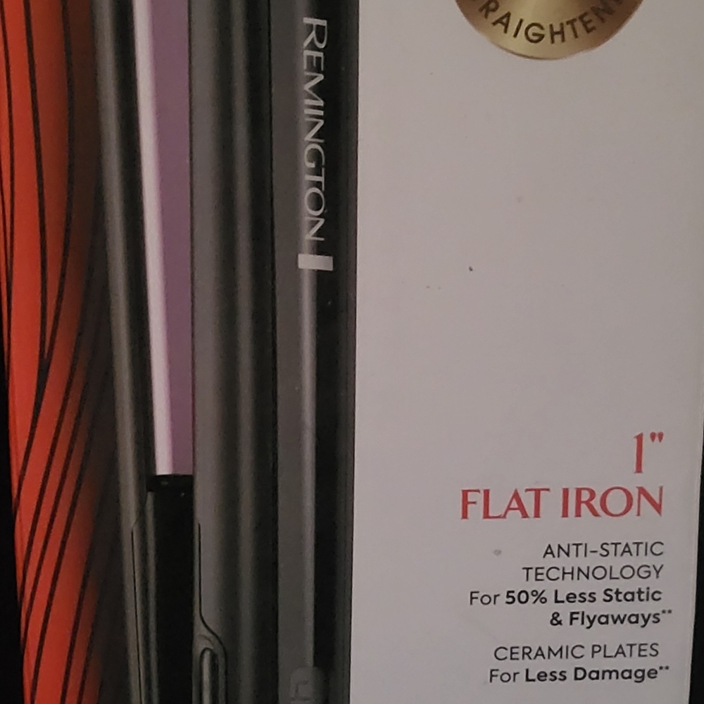 Remington Sleek Black 1-Inch Flat Iron